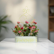 Ornate Garden(Pink) - Flowers For Flow Decor | Pinkers Decor | Shelves Decor